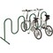 Global Industrial Wave Bike Rack, Green, Free Standing, 9-Bike 652779FGN - alternate 2